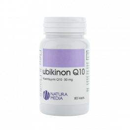 Ubikinon Q10 30mg, 80 kaps, Natura Media