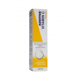 Additiva Vitamiin C Zitrone kihisevad tabletid, 20 tabletti